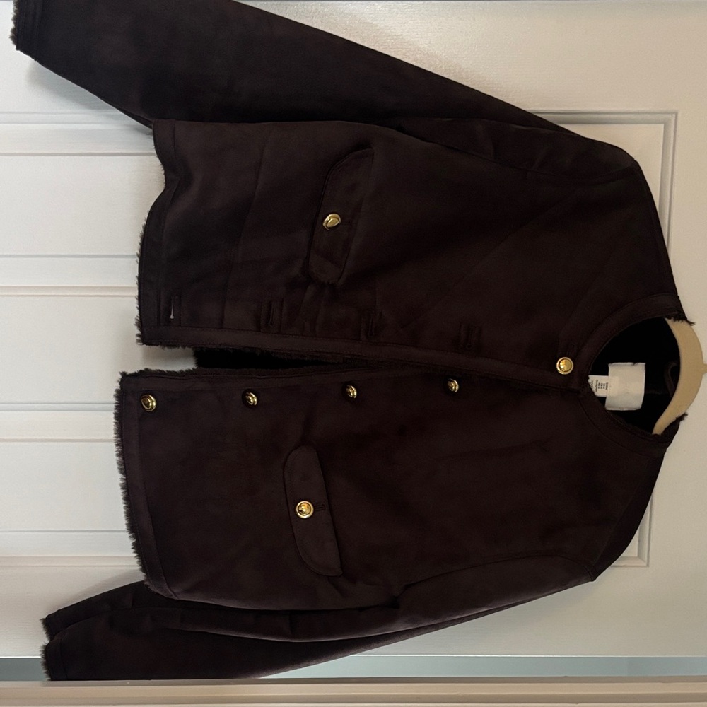 H&M Dark Brown Bomber Jacket